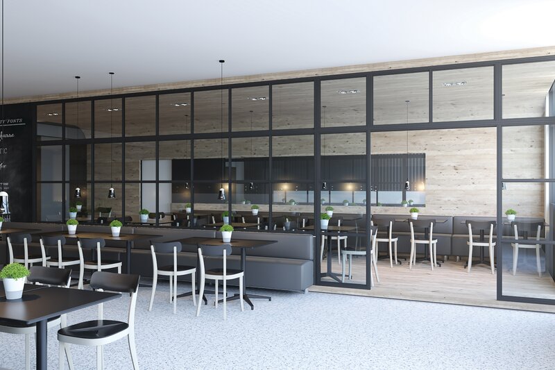Loft sliding door