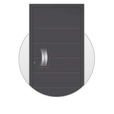 Haustürfüllung Exklusiv Q_008 - Türfüllungen für Haustüren, Türfüllung, Haustür